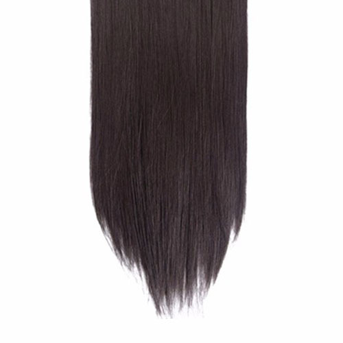6 Stks/set 22 "Haarstukje 140G Rechte 16 Clips In Valse Styling Haar Synthetische Clip In Hair Extensions Hittebestendige