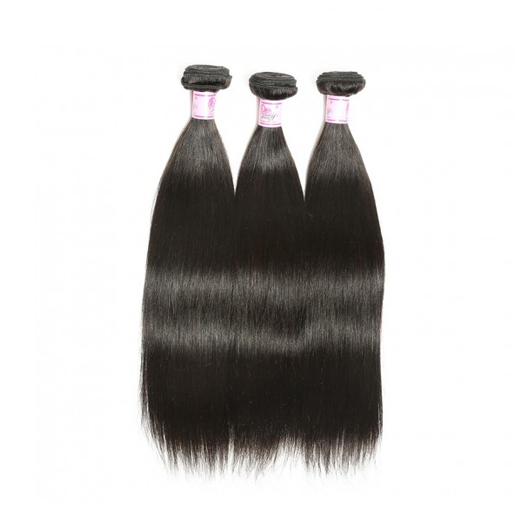 Beautyforever 3Bundles Straight Indian Human Hair Natural 3